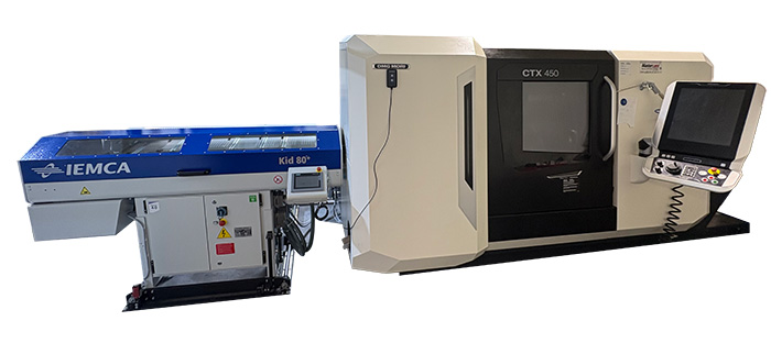 Tour DMG Mori CTX 450 V6